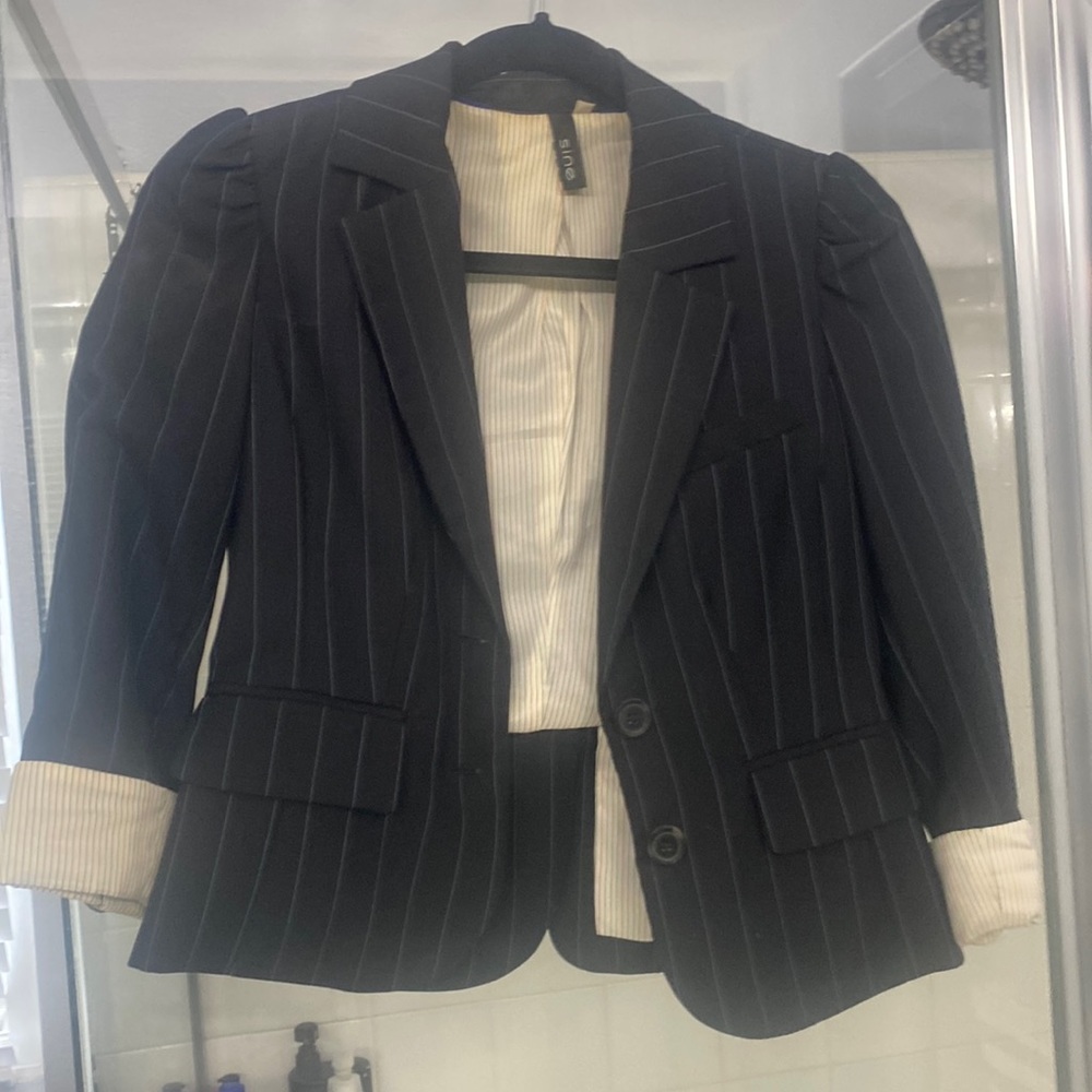 Sine pine stripe blazer